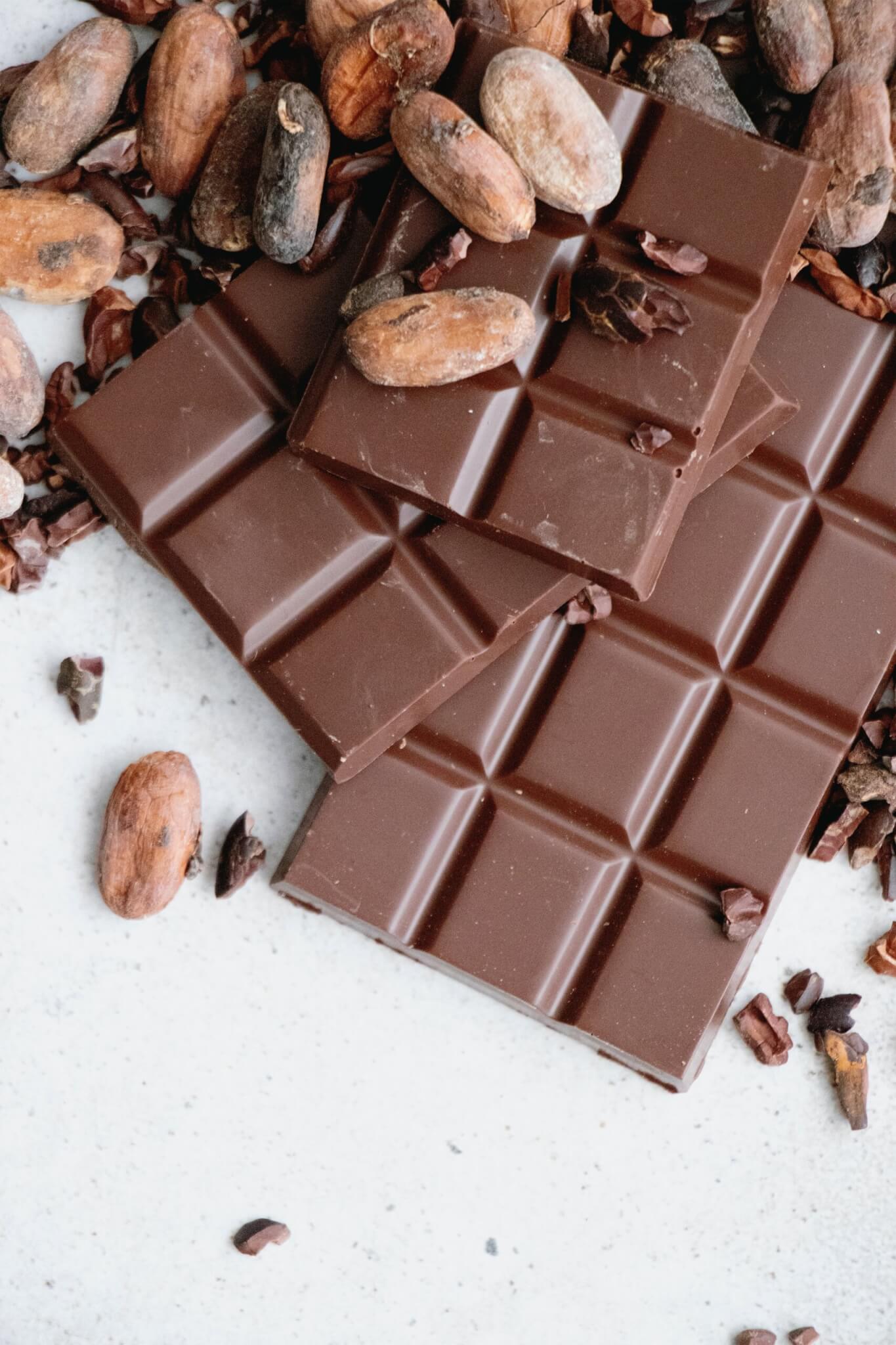 Food raw material for industrial use – Chocolates